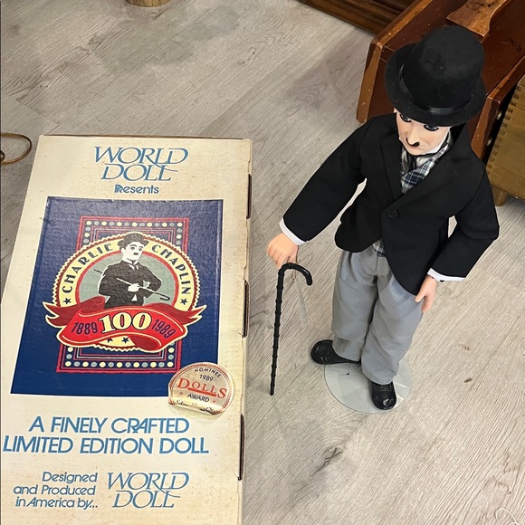 Other - Charlie Chaplin Limited Edition Doll with Box